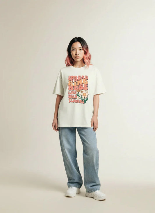 Women's enzyme washed tee by Threads 626 featuring a relaxed fit and soft fabric in a casual style.